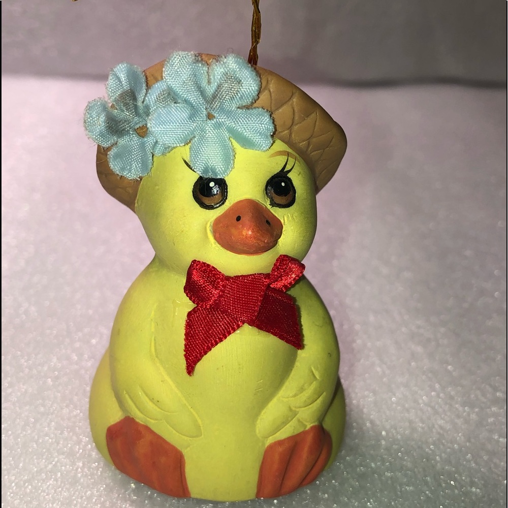Vintage Easter Chick with hat